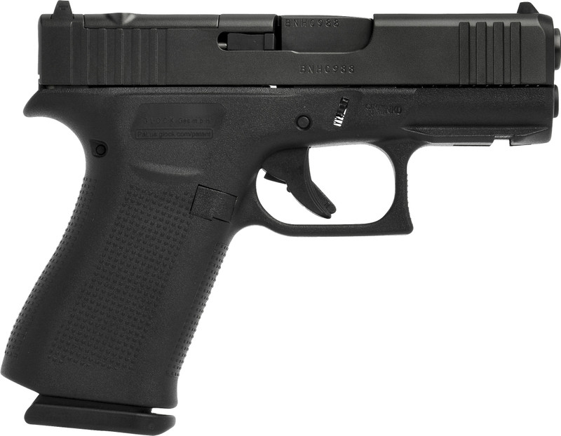 Glock 43X MOS Semi-Automatic Pistol, Black - 43X