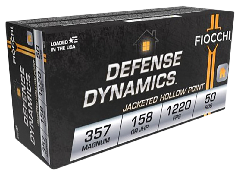 Fiocchi Defense Dynamics .357 Mag 158gr JHP 50rd - 357B