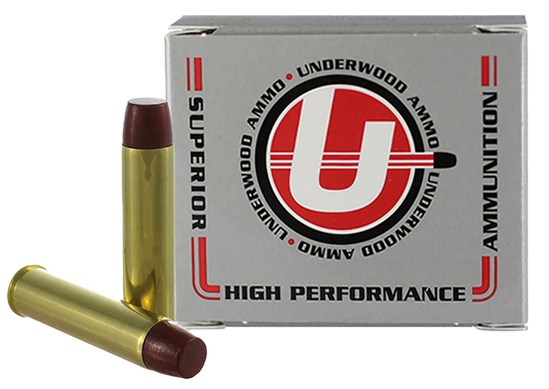 Underwood Ammo 460 S&W Mag 360gr Hard Cast Long Wide Nose Handgun Ammunition, 20rd Box - 726