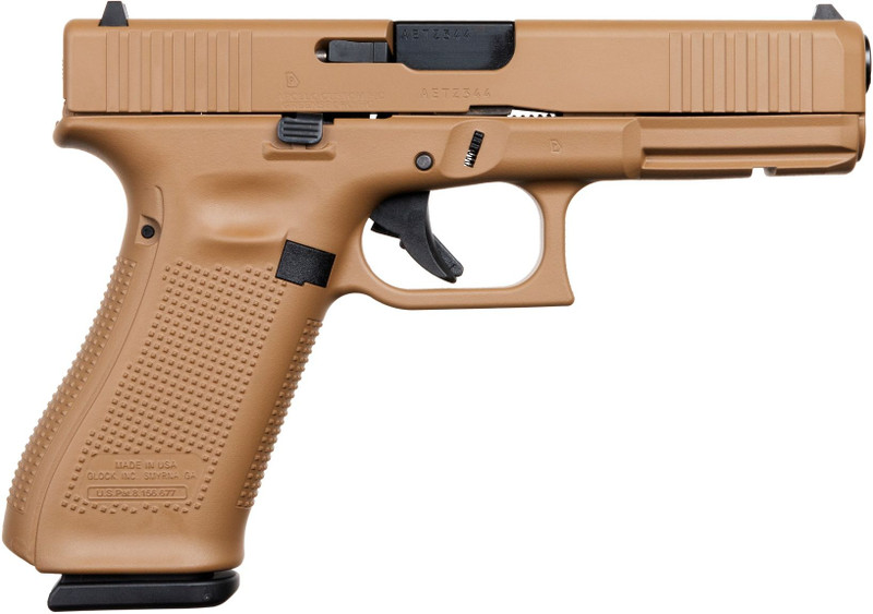 Glock Gen 5 17 Semi-Automatic Pistol, Davidsons Dark Earth - MPN 17