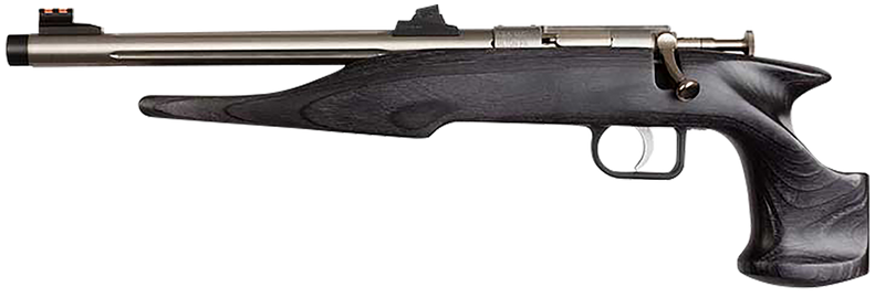 Chipmunk Hunter 22 LR 9" 1rd Pistol, Stainless/Black Laminate - 40103