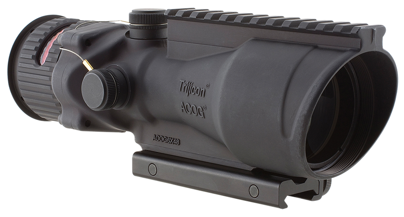 Trijicon ACOG 6x48 Red Chevron .308/7.62 Riflescope, Black - 100002