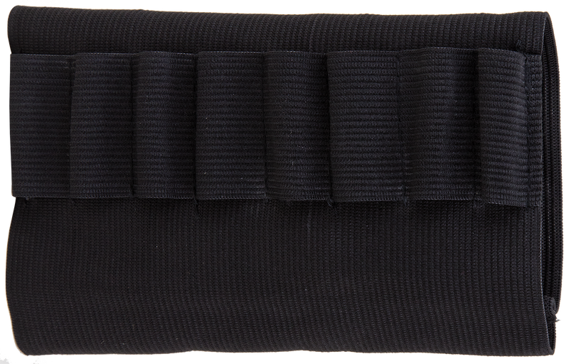 Bulldog Cases Rifle Buttstock Cartridge Holder, Black - WBSR