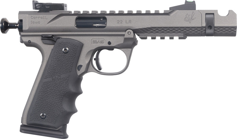 Volquartsen Firearms Black Mamba Semi-Automatic Pistol, Tungsten - 810162019372
