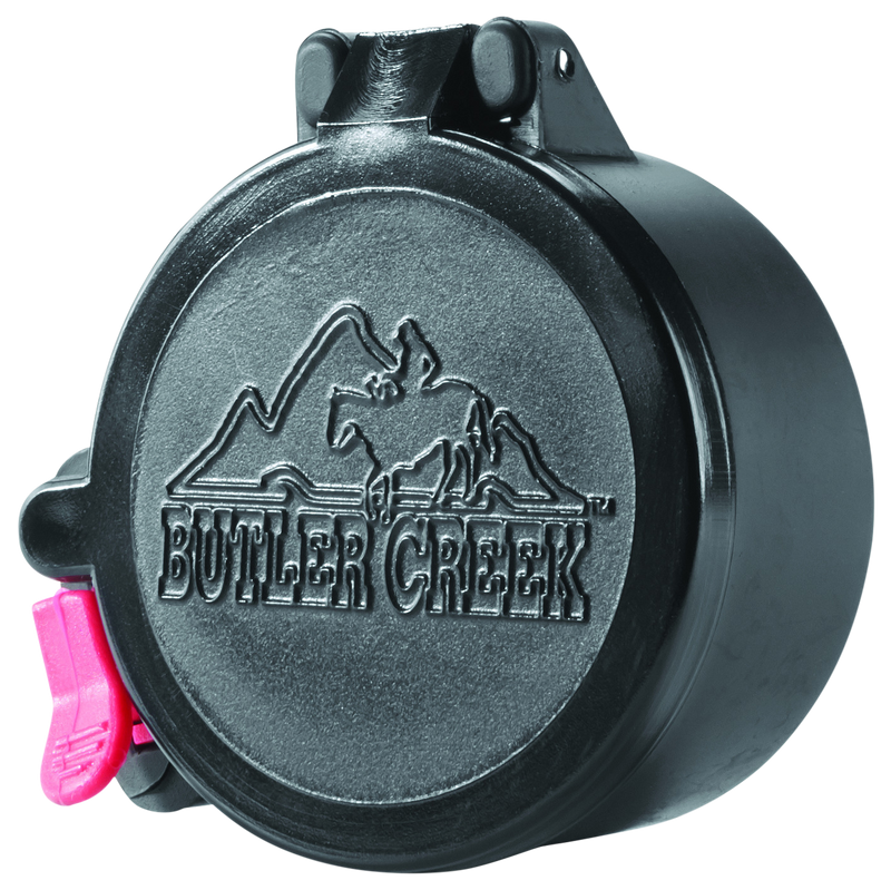 Butler Creek Flip-Open Eyepiece Scope Cover Size 18, 1.70"/43.20mm, Black - 20180