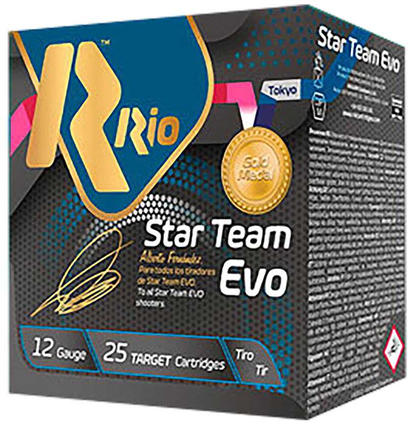 Rio Ammunition Star Team EVO 12 Gauge 2.75" 1oz #8 Shot 25 Round Box - ST288