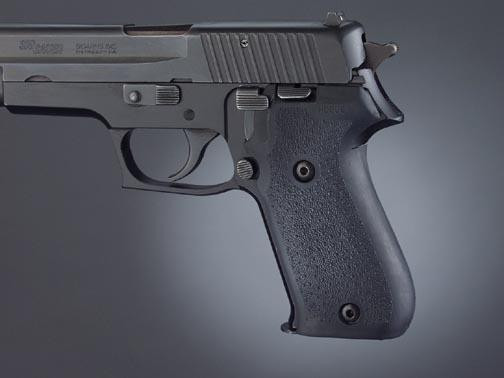 Hogue SIG Sauer P220 American Rubber Grips Without Finger Grooves - 20010