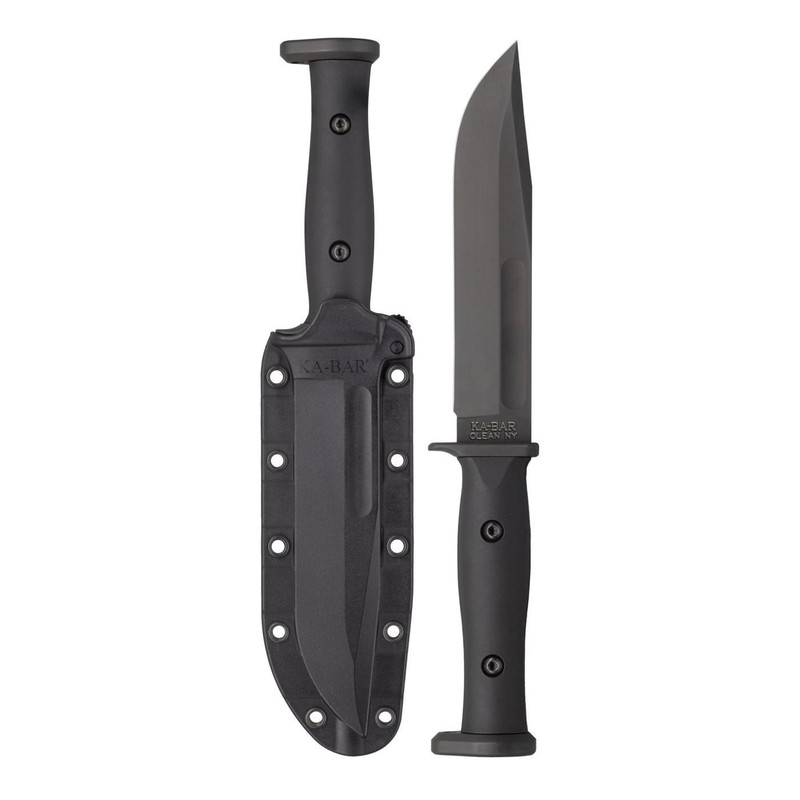 KA-BAR Slabby Fixed Blade Knife, Black - 1310