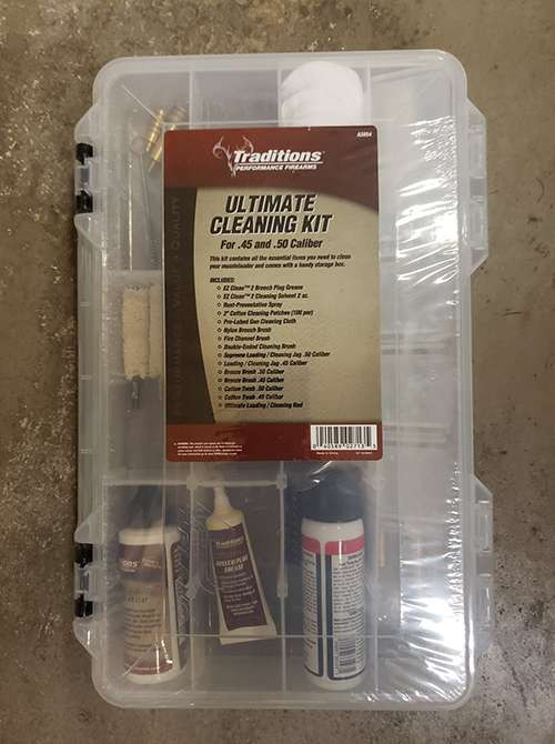 Traditions Muzzleloading Ultimate Cleaning Kit with Plano Box 45/50 Cal - 3854