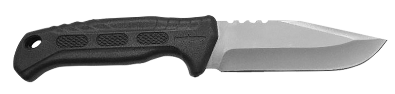 Camillus Hawker Drop Point Fixed Blade Knife, Black - 19154