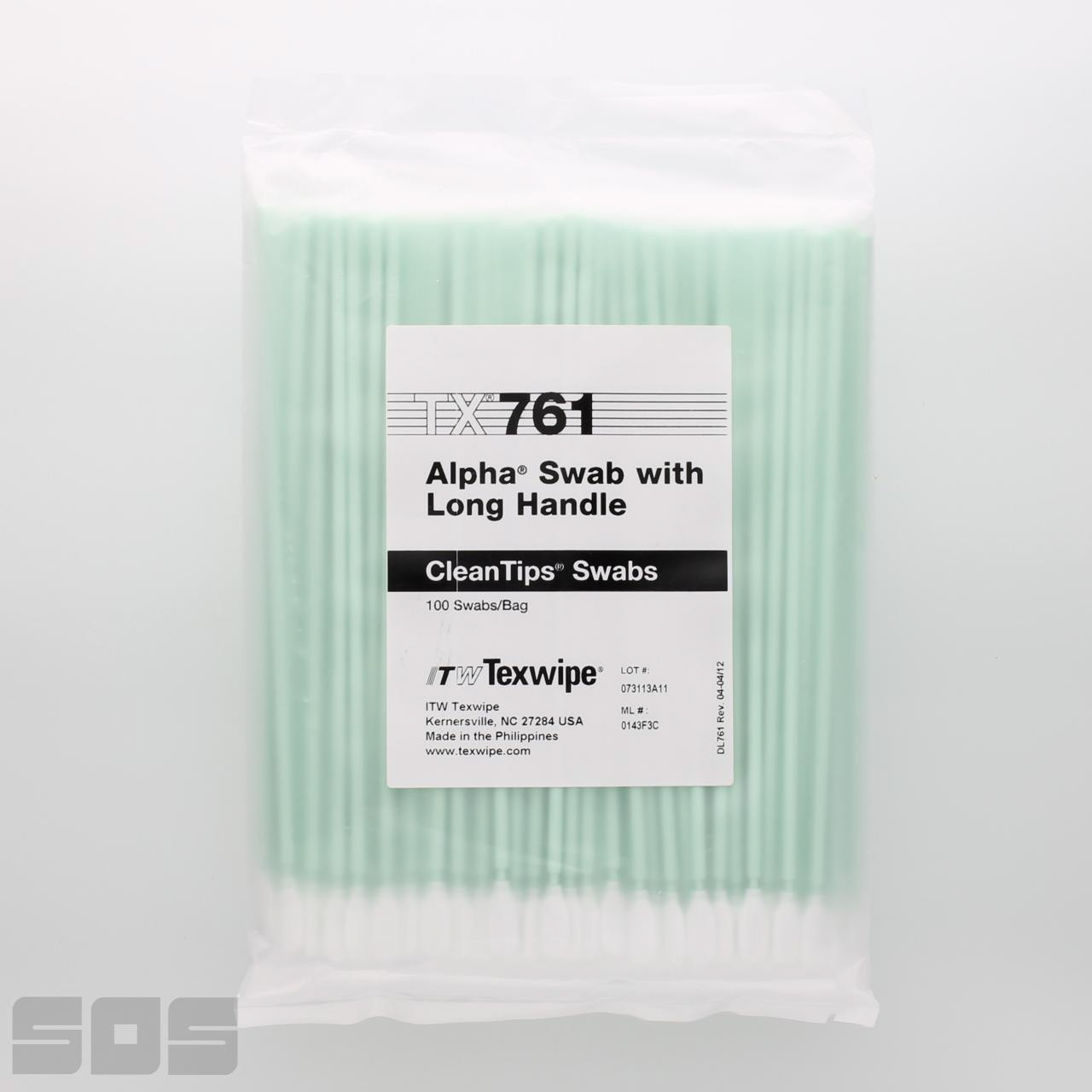 TX761 Polyester Clean Room Swab