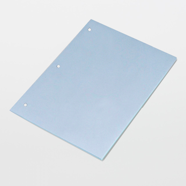 Texwipe TX5816 TexWrite 22, 8.5 x 11 in, blue, 3-hole punched cleanroom paper