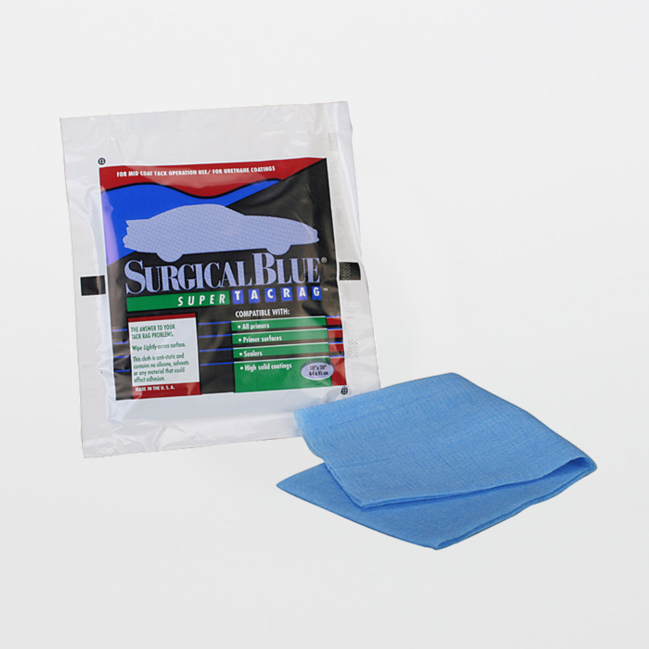 Case of 18 x 36 Tack Cloth Surgical Blue (Cheesecloth Fabric)