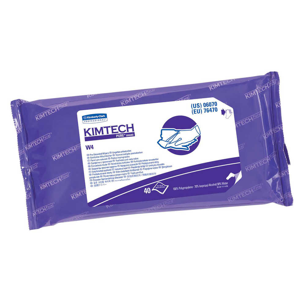 06070 Kimtech™ W4 PreSat Wipes