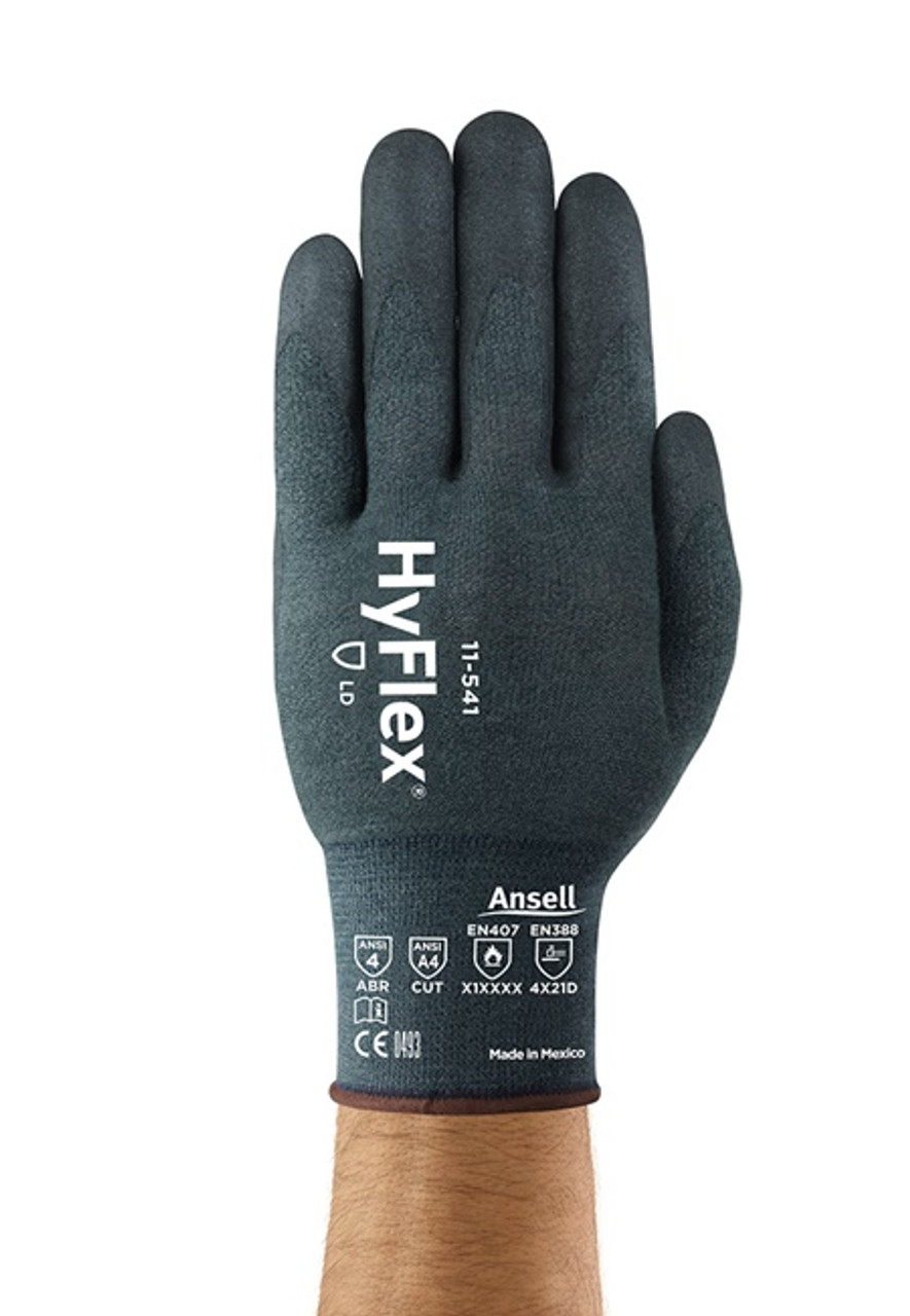 Ansell HyFlex 74-731 Knife-Hand Cut Protection Gloves, Quantity: Case of 12