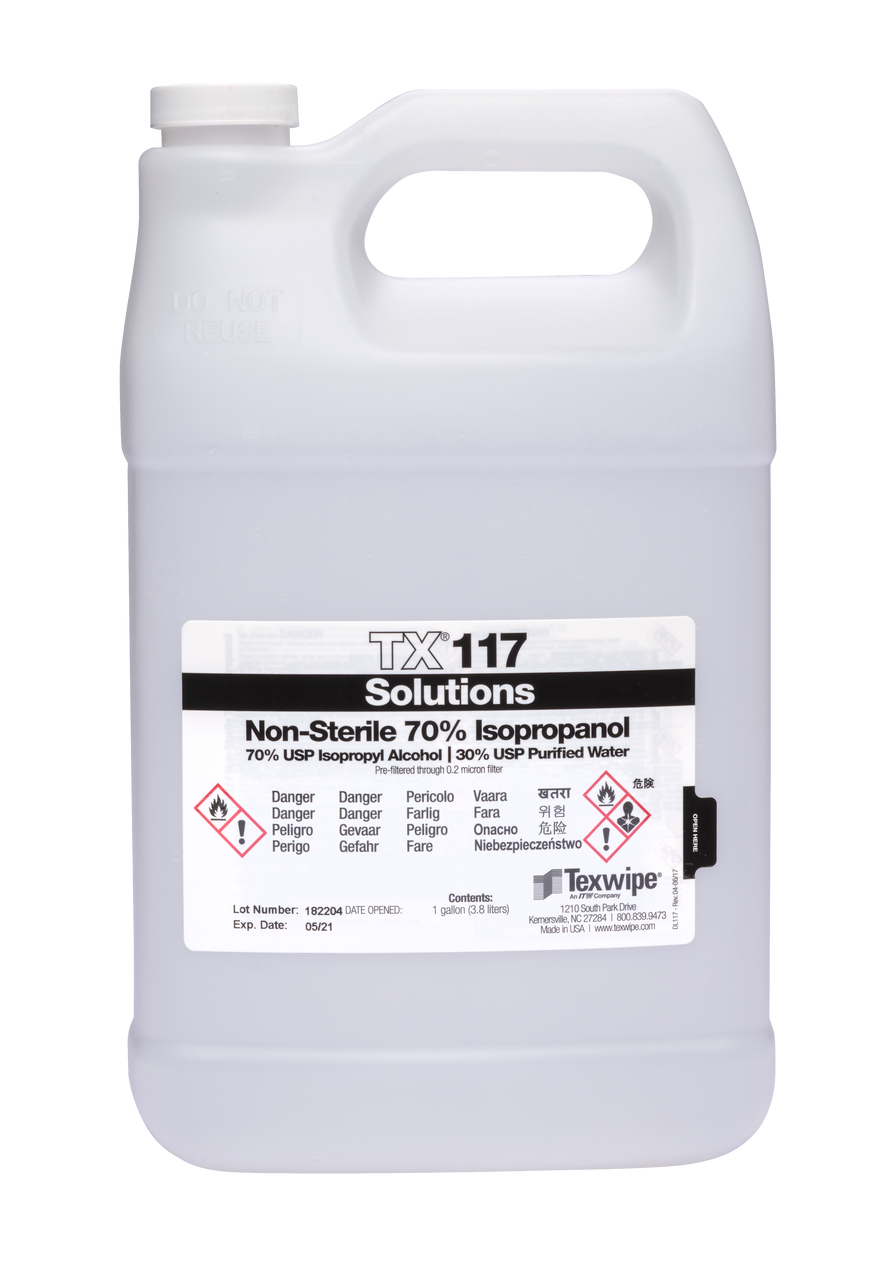 Isopropyl Alcohol (IPA) 70% IPA, 1 Gallon