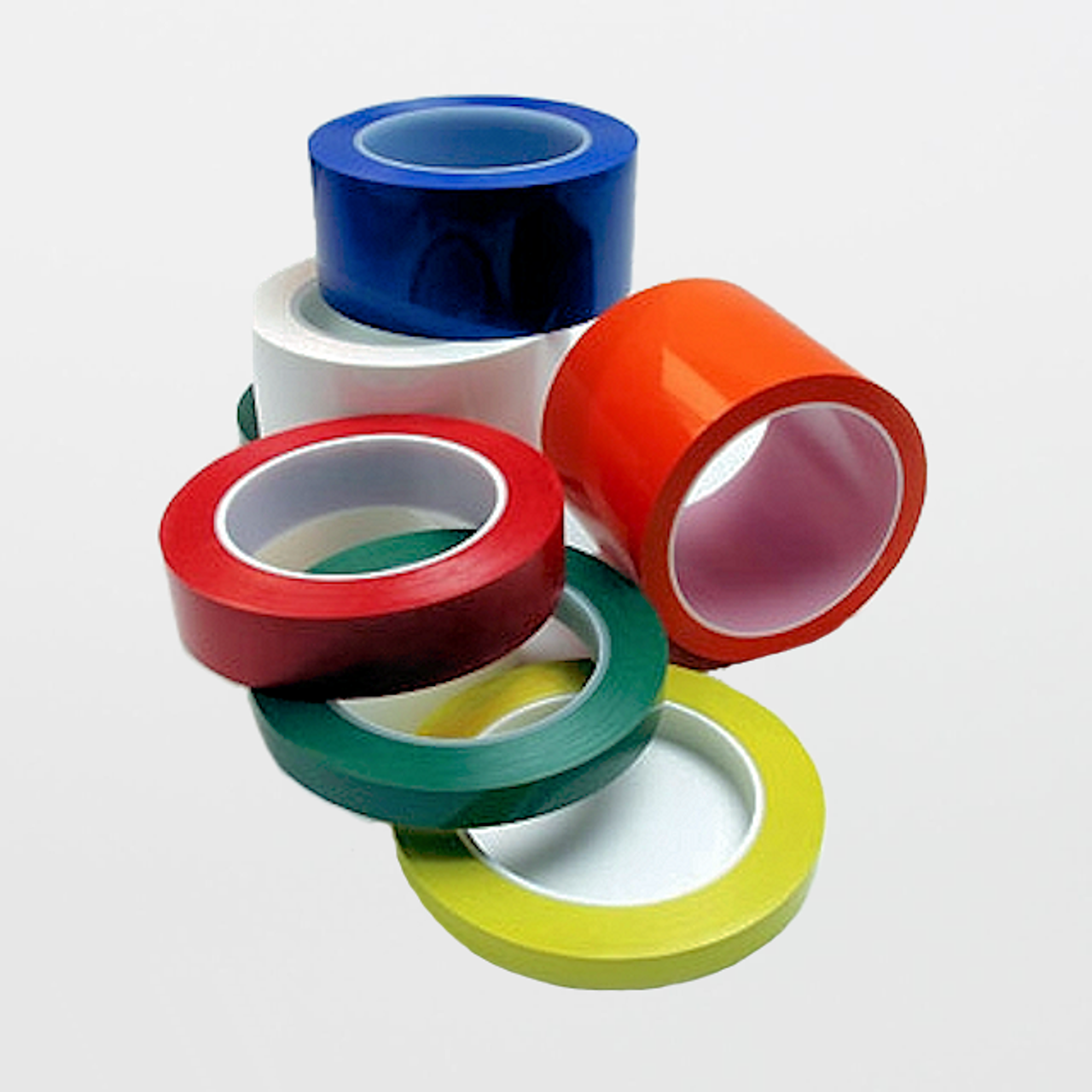 BOPP Splice Tape - 2 wide (Colors: Red, Green, Orange) 