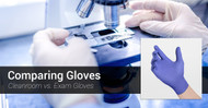 Cleanroom Gloves vs. Exam Gloves