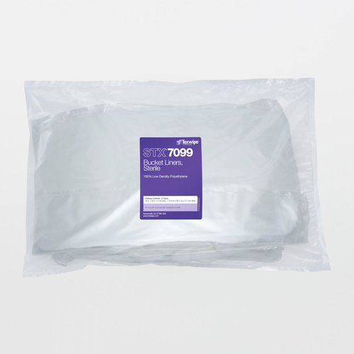 Texwipe STX7099 Sterile Bucket Liners for Texwipe Mop Buckets