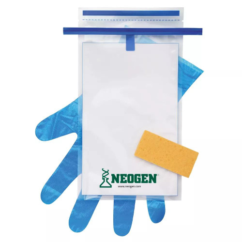 3M Hydrated-Sponge with 10 mL Letheen Broth and Gloves HS10LET2G