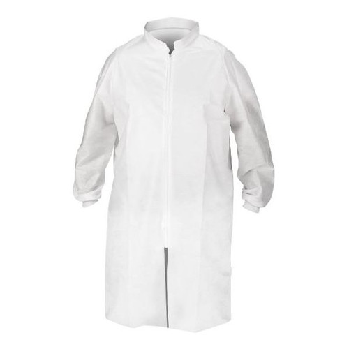 Kimberly-Clark Kimtech A8 Zipper Lab Coat