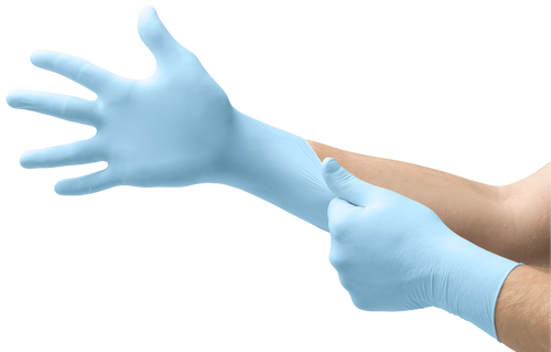 SPI Santé Sécurité  Gants de travail à doublure en nylon extensible et  revêtement en polyuréthane Ansell HyFlex® 11-600