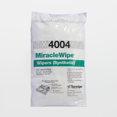 TX4004 MiracleWipe 4" x 4" Nylon Cleanroom Wiper