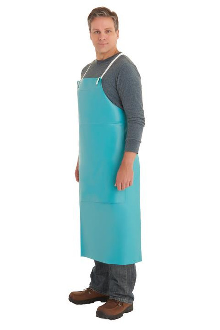 Ansell 56-102 AlphaTec 18 mil PVC Apron w/ Stomach Patch (12/Case)