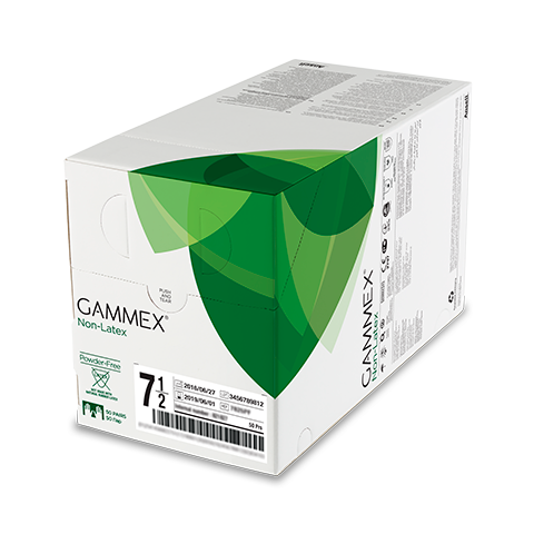 Ansell GAMMEX Sterile Non-Latex Neoprene Gloves