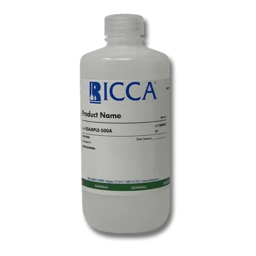 Ricca RV588510-500A Verispec® KCl Conductivity Standard, 500mL Natural Poly Bottle