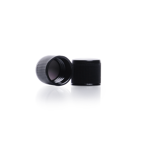 DWK 45066C-15 KIMBLE Black Phenolic Screw Thread Caps, PTFE-Faced Rubber, 15-415