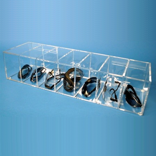 Cleanroom Safety Glass Dispenser for 7-Pairs