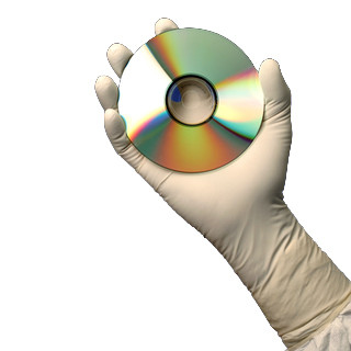 Cleanroom TN300W Series 9.5" Nitrile Gloves