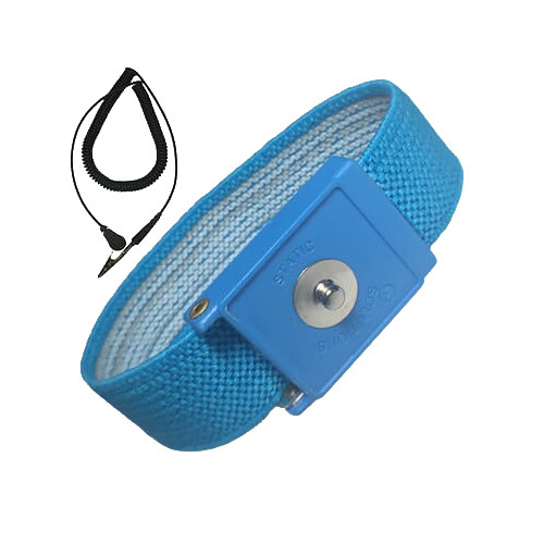 WS-1020 Elastic Adjustable ESD Wrist Strap (Standard)