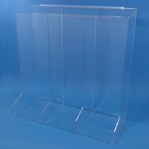 30"W x 30"H x 12"D - Cleanroom 3-Compartment Dispenser with Front Tray