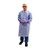Kimtech A8 Certified Lab Coat with Knit Cuffs and Collar