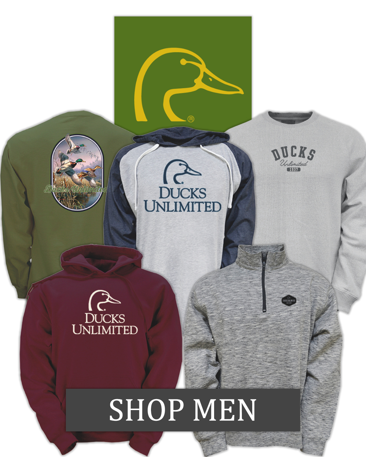 Ducks Unlimited Screenprint Crewneck