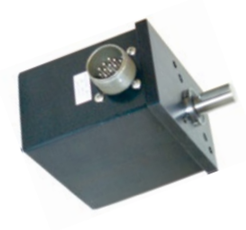 1986GG Series Resolver 3 x 4-3/8 square flange mount 5/8 input shaft