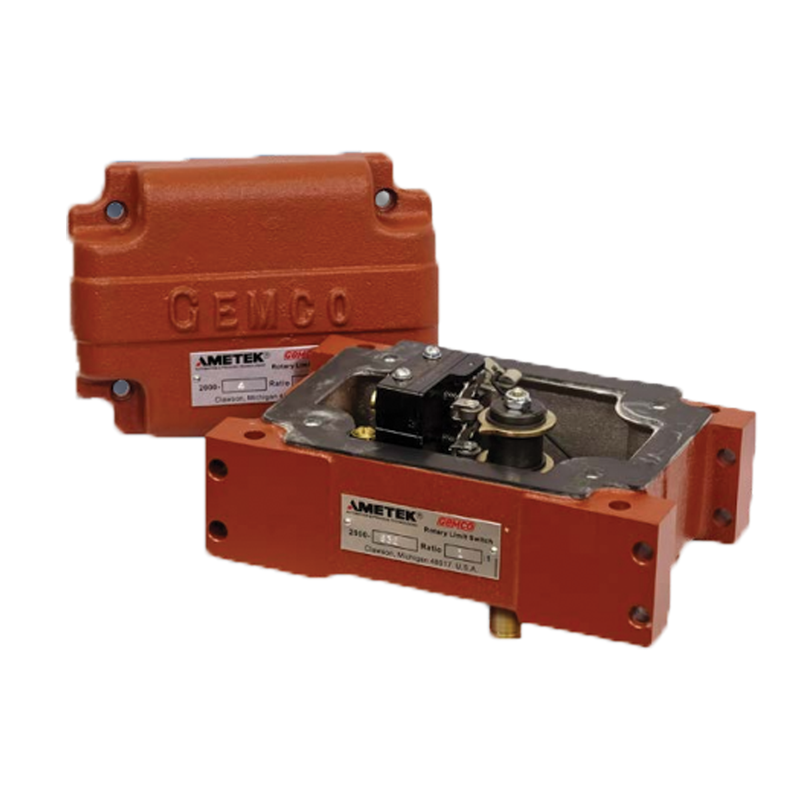 2000841 - Rotary  Limit Switch, NEMA 4,  Watertight,  Cast Aluminum, Ratio 3 : 1, 2 Circuit,  DPDT, Spur Gear