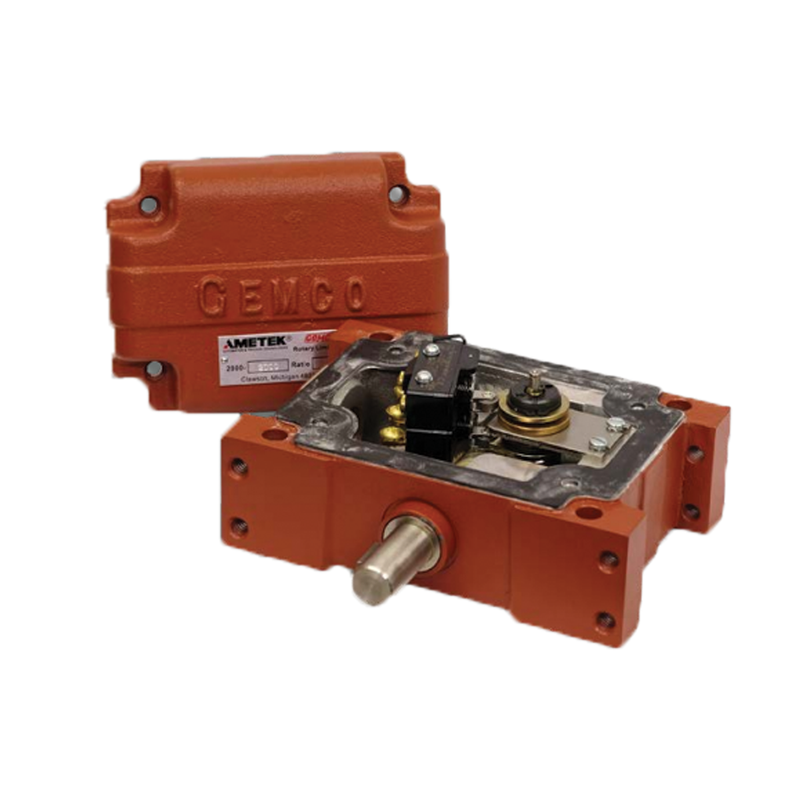 20002018 - Rotary  Limit Switch, NEMA 12,  Heavy Duty,  Cast Aluminum, Ratio 5 : 1, 4 Circuit,  SPDT, Heavy Duty Gear