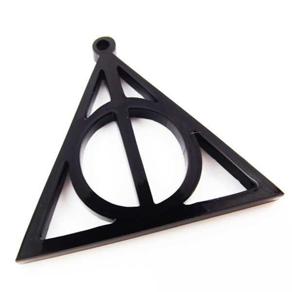 Deathly Hallows Harry potter Laser cut charm