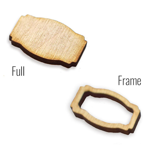 Fancy frame (design 2) wood blank