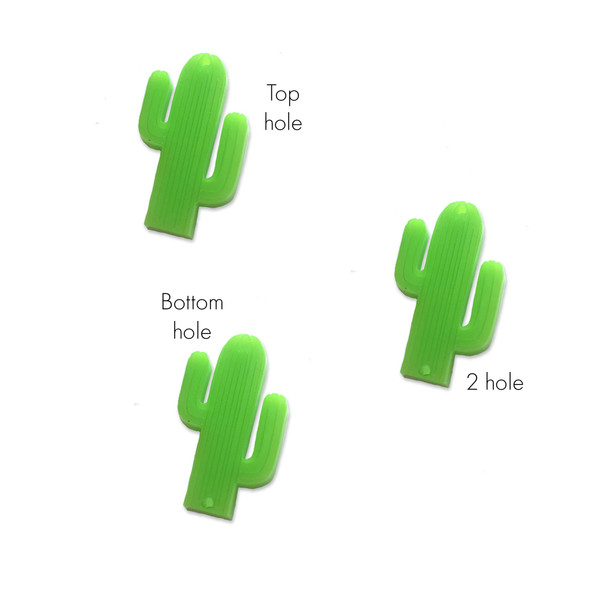 8 Cactus link shapes, 2cm