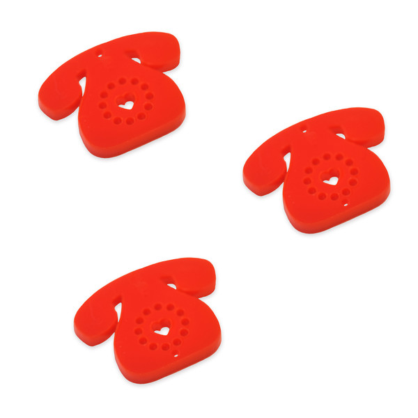 8 Telephone link shapes, 2cm