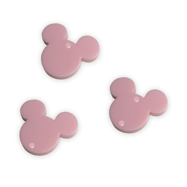 8 Mickey mouse link shapes, 2cm