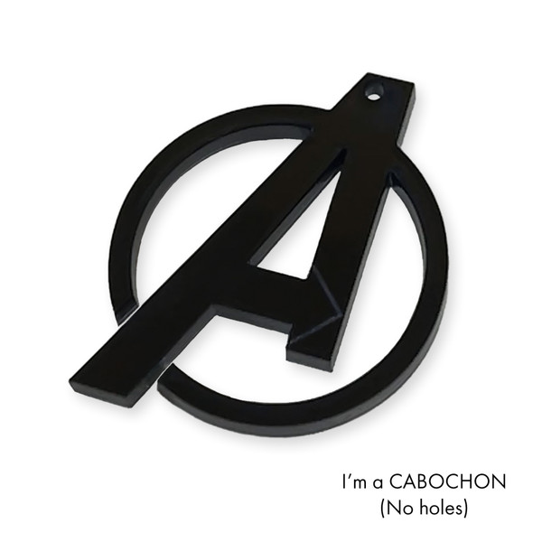Cabochon Avengers laser cut