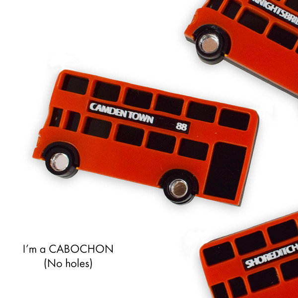 Cabochon London bus deluxe
