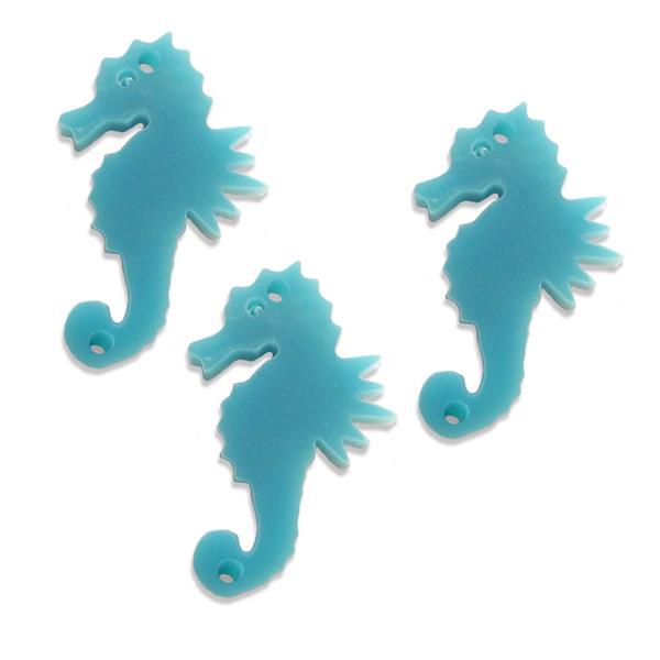 8 Seahorse link shapes, 2cm