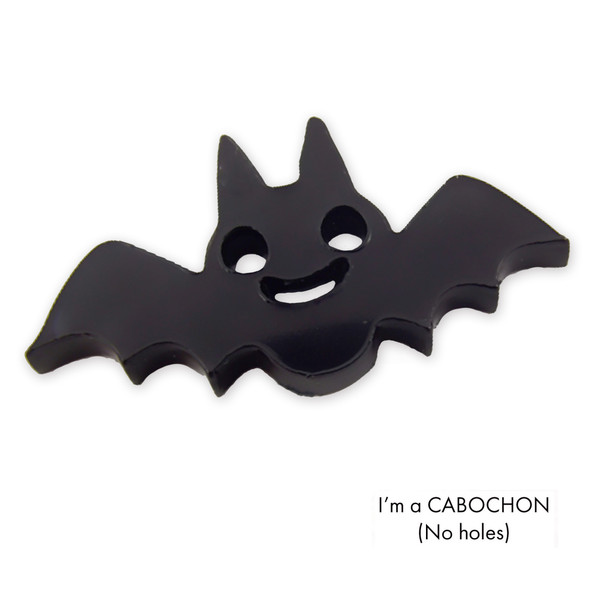 Cabochon Kawaii bat laser cut