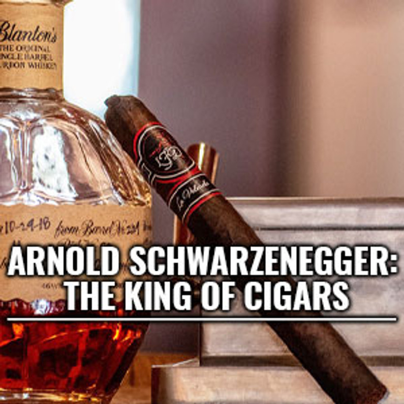 Photo Arnold Schwarzenegger Smoking a Cigar : : Home